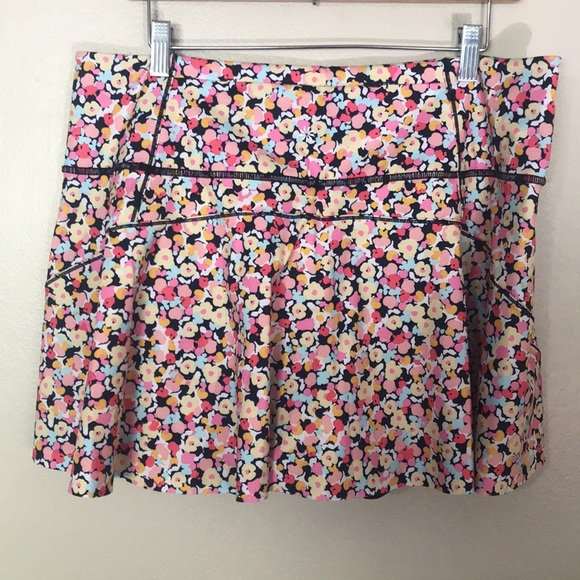 NEW Athleta Ace Printed Tennis Skort. XL - Picture 6 of 9